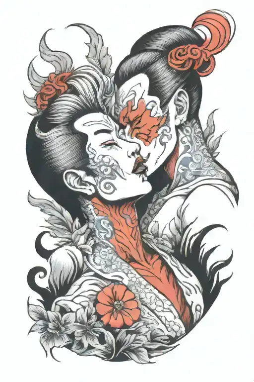 Guy Burns From A Kiss