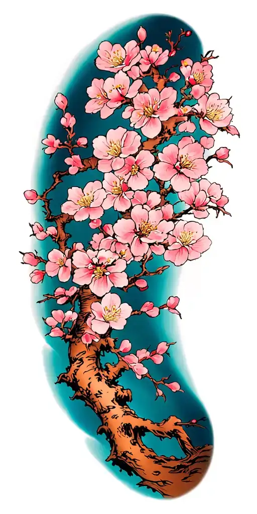 A Cherry Blossom Tree