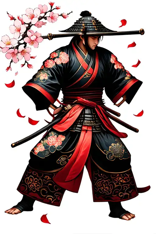 Samurai Cherry Blossom Petals