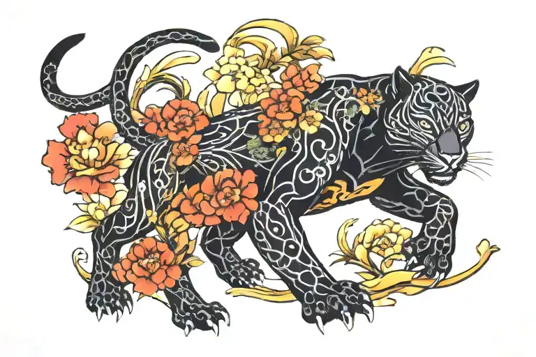 Black Panther Walking