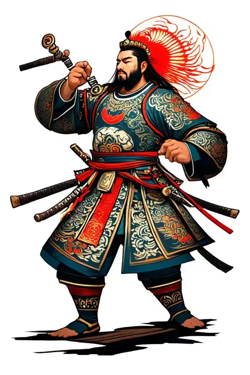 Mongolian Warrior Chinese Traditional