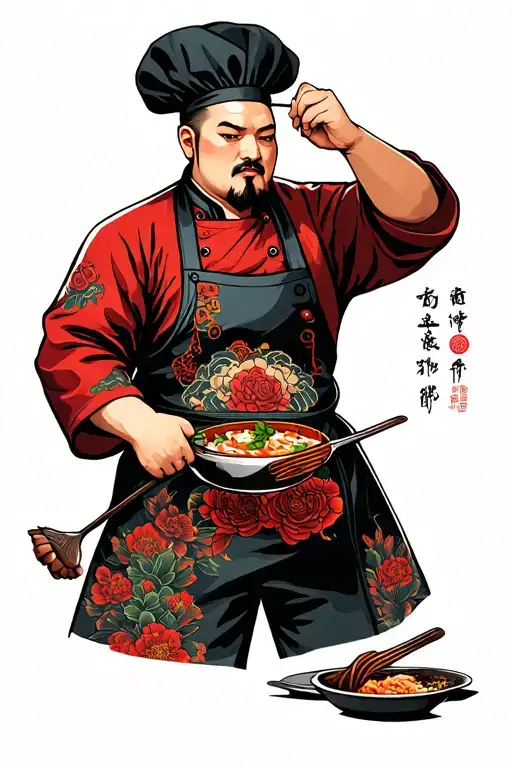Chef Tattoo Inspired