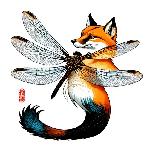 Fox Hunting A Dragonfly