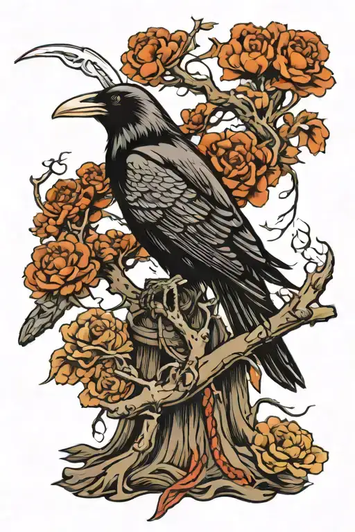 Raven Grim Reaper Sacred