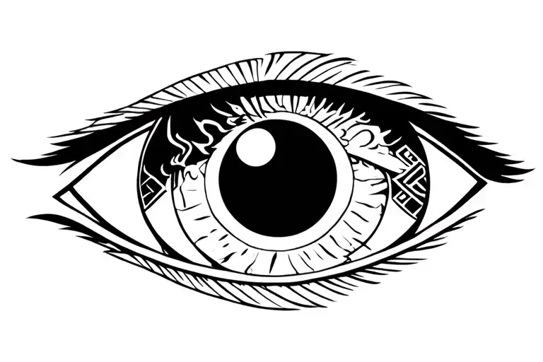 The Eye Symbol Of Sheikah From The Legend Of Zelda