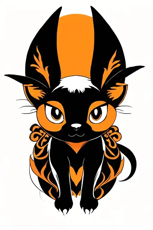 Umbreon Tribal Inspired