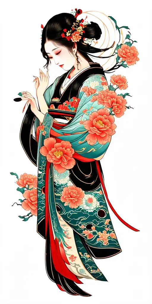 Oriental Full Arm Sleeve