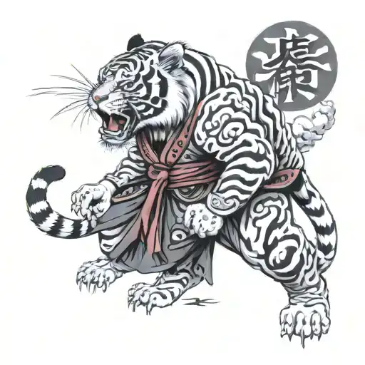 Tiger And Samurai