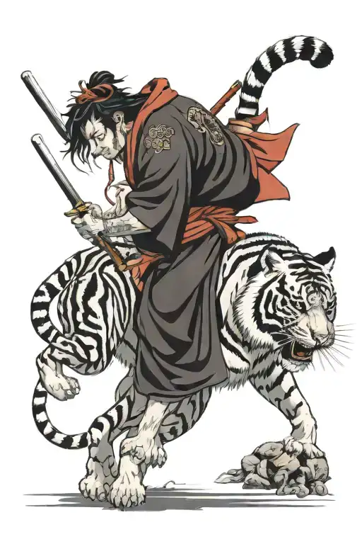 Tiger And Samurai