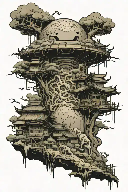 Outlines Of An Alien City