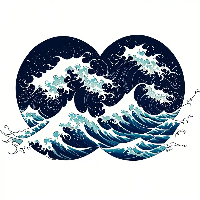 Water Waves Crashing