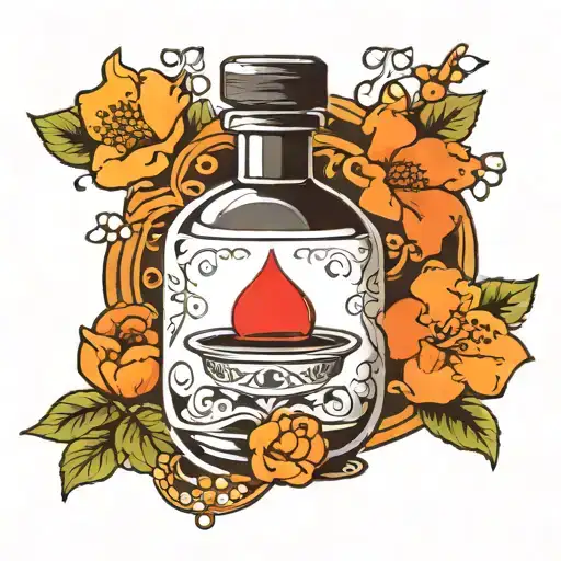 Cute Love Potion Bottle