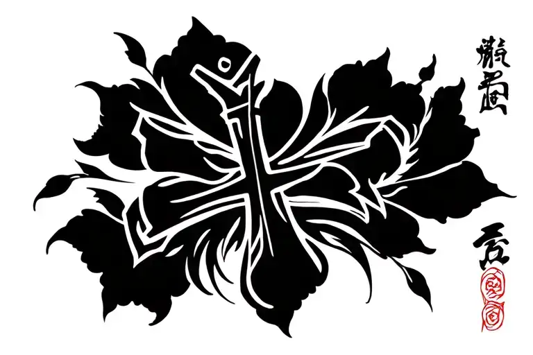 Faith Tattoo With Cross