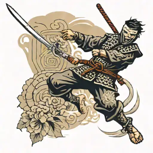 Dead Ninja Warrior Jumping