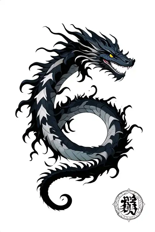 A Dragon Licorice Moon Fire Rising