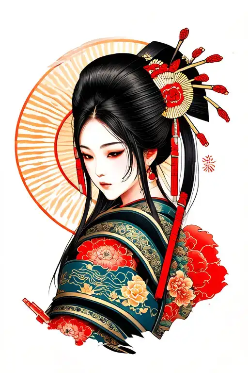 Japanese Warrior Woman