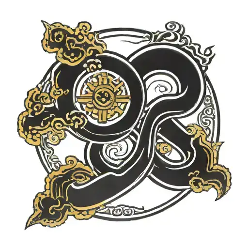 Cycle Of Life Buddhist Symbol