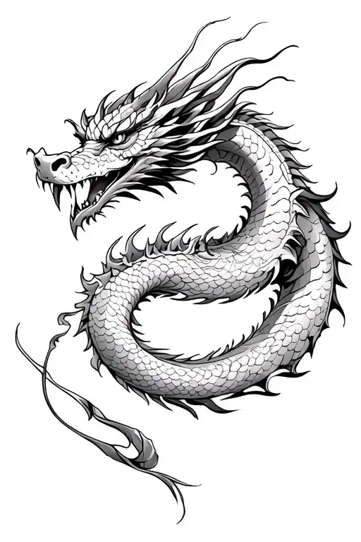 Dragon Design Coverup