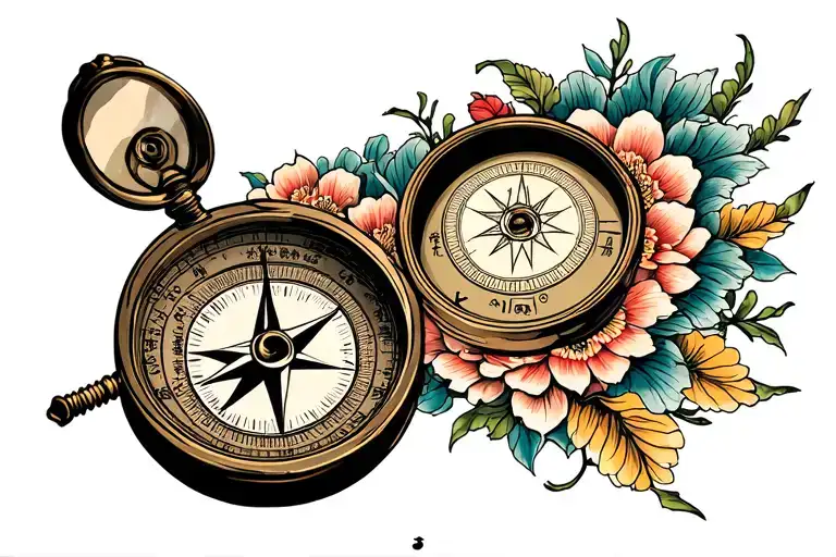 Old Style Compass