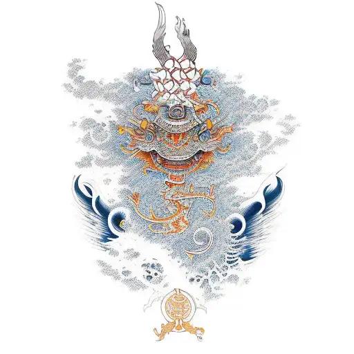 Mix Of Aquarius And Japanese