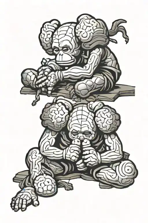 Kaws Hear No Evil See No Evil Speak No Evil Realistic