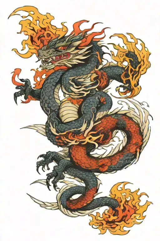 Dragon Breathing Fire