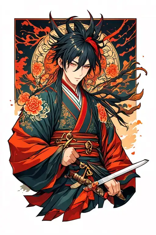 Might Guy Anime Demon Slayer Inoske