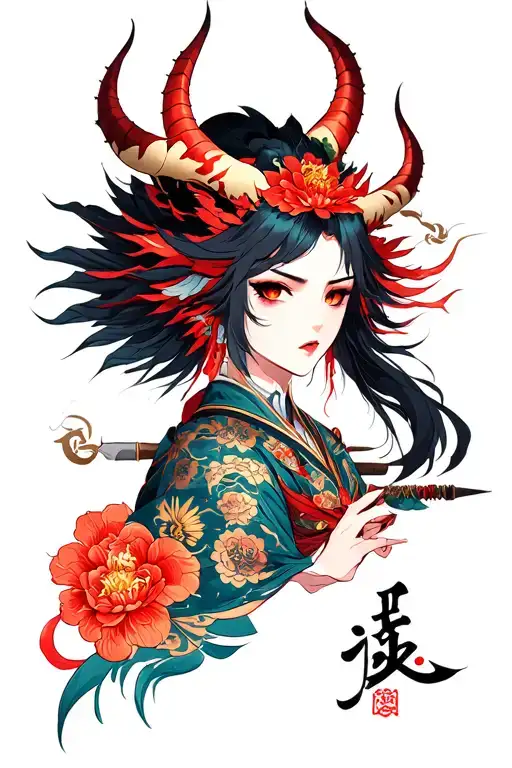 Anime Demon Slayer Inoske