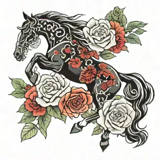 Mountain Horse Roses