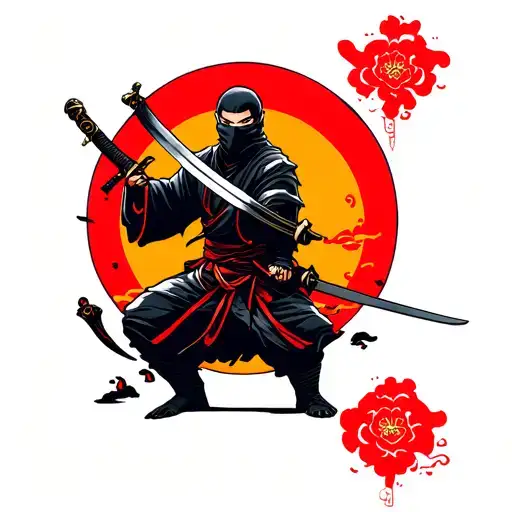 Ninja With Sword