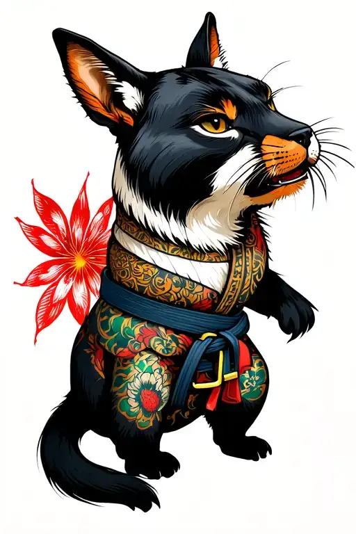 Bjj Belts As Animals