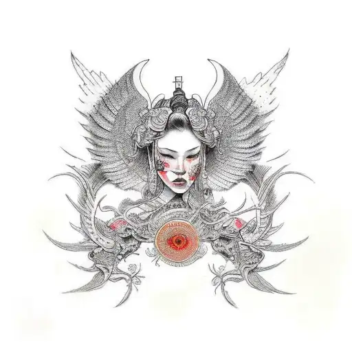 Sun Sea Fallen Angel