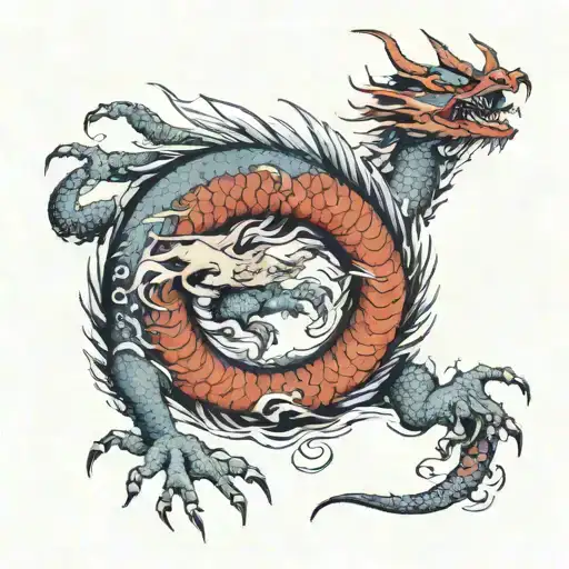 Depressing Dragon Emerging