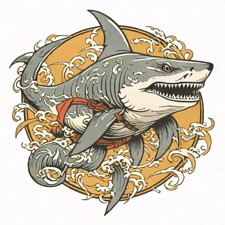 Shark With Katana