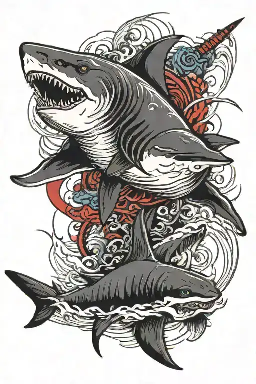 That Shark Merging Into A Katana