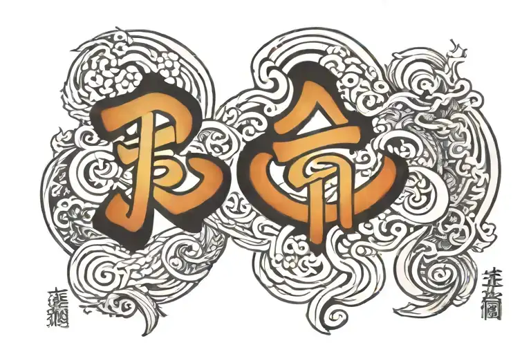 A Two Faced Doble Sided Ancient Alphabet And Numbers