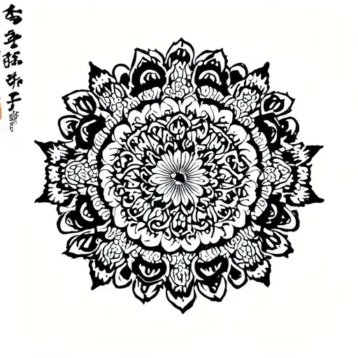Mandala Incorporating Elements