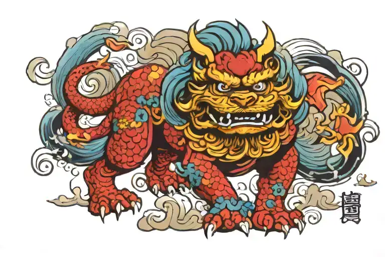 Foo Dog Chasing Fireflies Morphing Into Stars