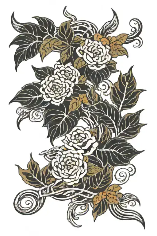Leaves Intertwined