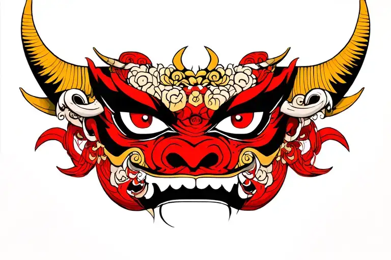 Oni Mask Adorned
