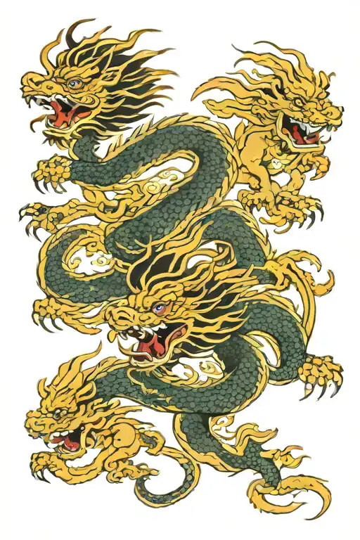 Dragon And Lion