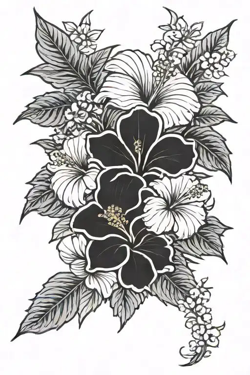 Hibiscus Flower Bouquet