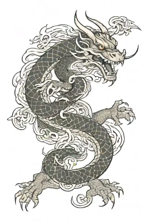 Dragon And Mouse