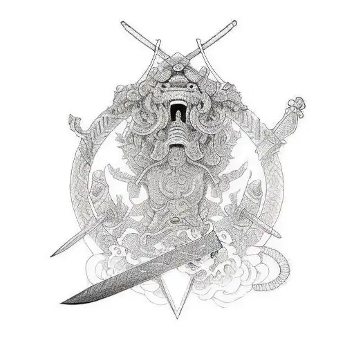 Sword With Archeology Theme