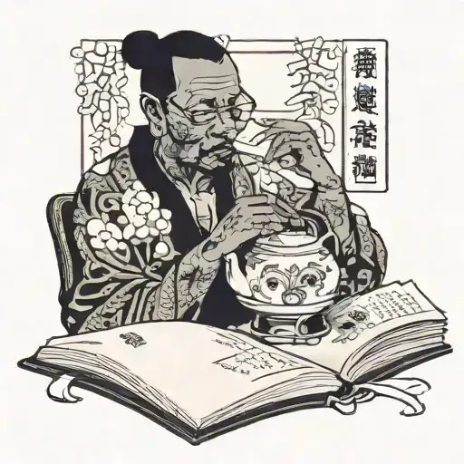 Black Man Reading A Book