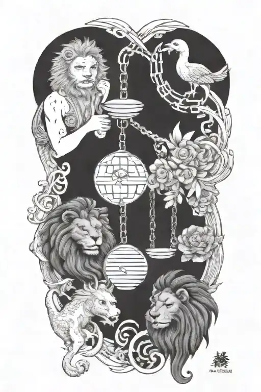 Libra Leo And Acuarious