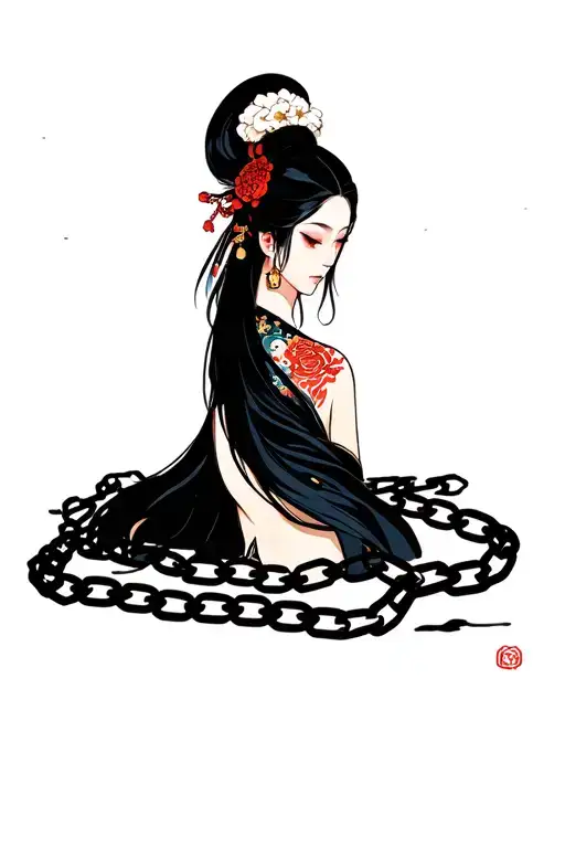 Chain Wrapped Loosely