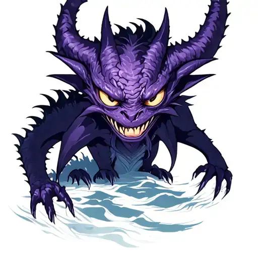 Haunter In A Forest Scene