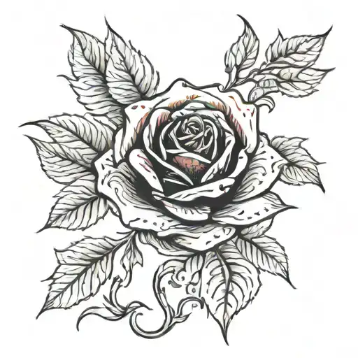 The Red Rose Reflects The Sincerity Of Feelings