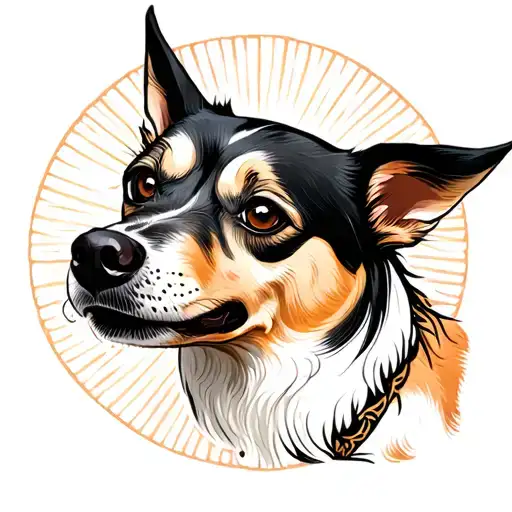 Perro Y Corazon Anatomico